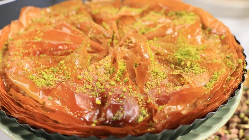 Baklawa z pistacjami