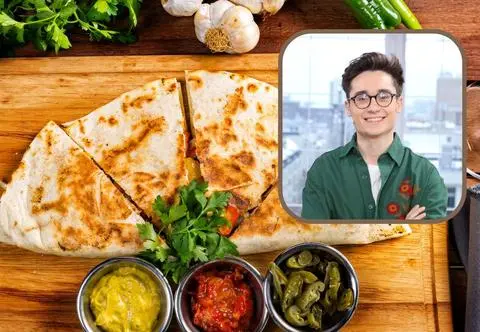 Szybka quesadilla według "Rozkosznego". "Prościej, bo z piekarnika"