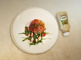 Ser camembert z szynką długo dojrzewającą