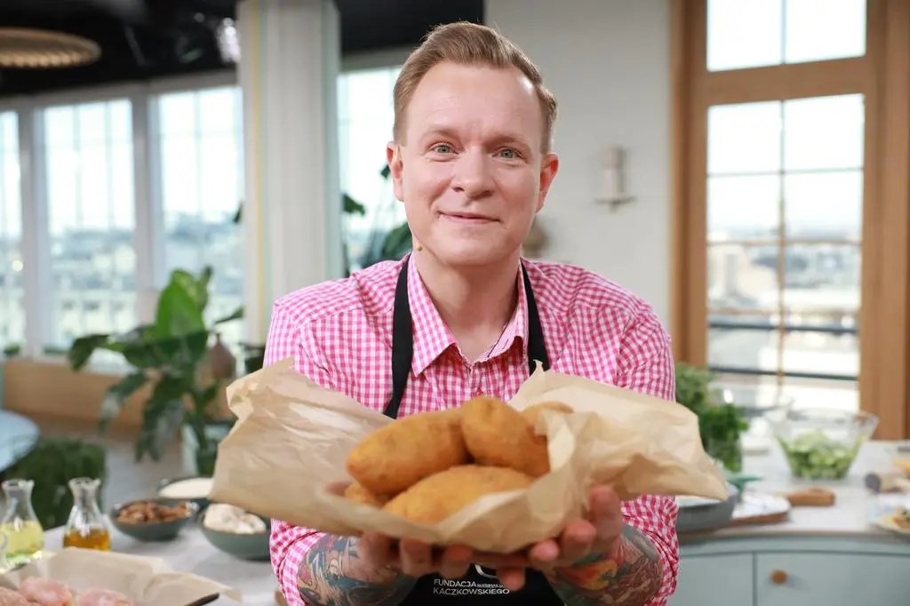 Patryk Galewski w kuchni Dzień Dobry TVN