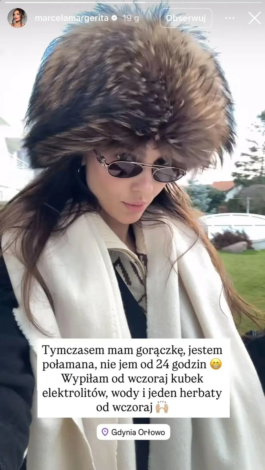 Problemy zdrowotne Marceli Leszczak