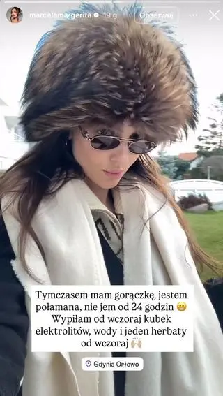 Problemy zdrowotne Marceli Leszczak