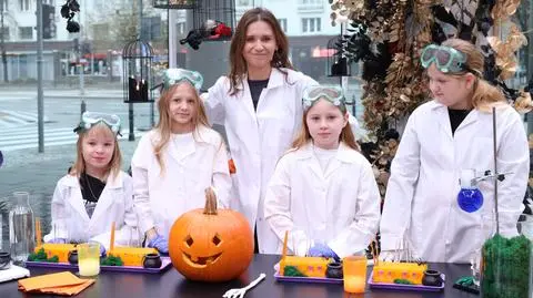 Chemiczne eksperymenty na Halloween 