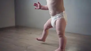 Dziecko w pieluszce