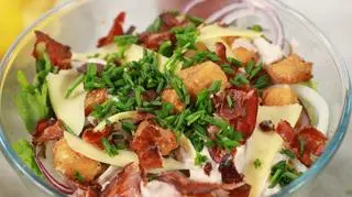 Sałatka drwala z serem 