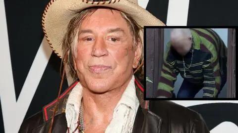 Mickey Rourke nie do poznania