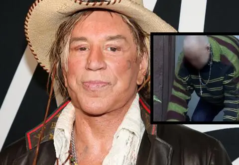 Gwiazdor Hollywood nie do poznania. Mickey Rourke sfotografowany tuż po wieściach o eksmisji