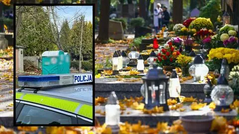 Gdańsk. Na cmentarzu znaleziono granat