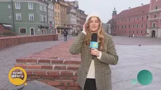 Pogoda na dziś.  Świąteczny spacer po Warszawie 