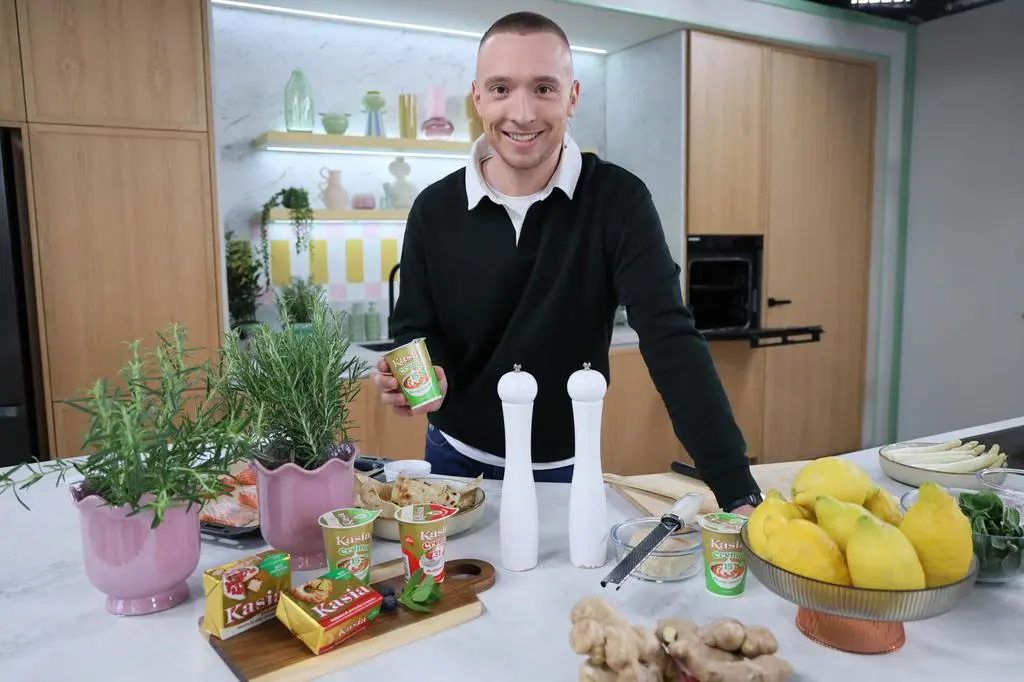 Kacper Sproski w kuchni Dzień Dobry TVN