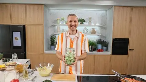 Piotr Kucharski w kuchni Dzień Dobry TVN