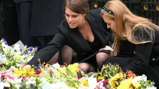 Księżniczki Beatrycze i Eugenia żegnają królową Elżbietę II. "Myślałyśmy, że będziesz z nami zawsze"