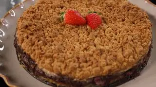 Pleśniak - kruche ciasto z porzeczkowym dżemem