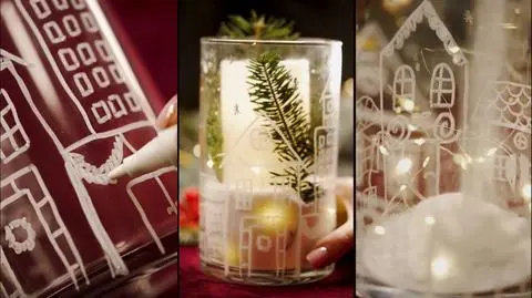 Zrób swój bożonarodzeniowy lampion w szkle DIY. W ten sposób uchwycisz magię świąt