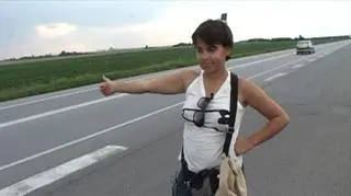 Anna Mucha w 2007 roku przejechała Europę autostopem!