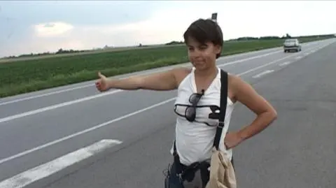 Anna Mucha w 2007 roku przejechała Europę autostopem!