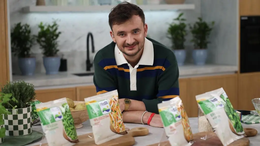 Grzegorz Zawierucha w kuchni Dzień Dobry TVN