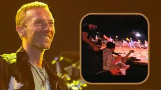 Łzy wzruszenia podczas koncertu Coldplay. Na scenie pojawił się chory na Parkinsona legendarny aktor  