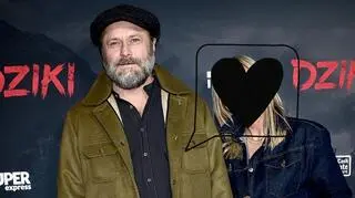 Leszek Lichota pojawił się na ściance z nową partnerką