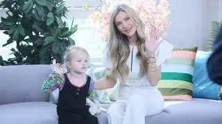 Joanna Krupa uczy córkę języka polskiego. Asha-Leigh pokazała, co potrafi. "Brawo dla was"