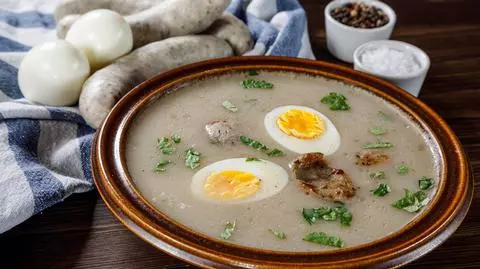 Barszcz biały - przepis na tradycyjną zupę wielkanocną