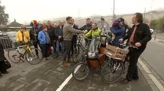 Spór o ścieżkę rowerową w Krakowie. Rowerzyści kontra kierowcy