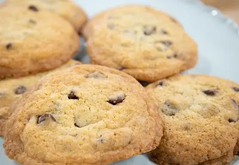 Amerykańskie ciasteczka czekoladowe, czyli chocolate chip cookies z przepisu Ewy Samej