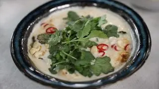 Zupa galangalowa Tom Kha