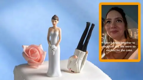 Afera z tortem weselnym. TikTokerka wściekła 