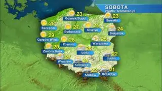 Pogoda na sobotę i niedzielę, 10 i 11 czerwca 2023 r. 