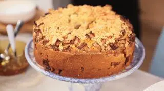 Pyszne, mięciutkie i wilgotne ciasto z jabłkami z kruszonką i lukrem z przepisu Kasi Bukowskiej