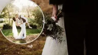 Zdjęcie z sesji ślubnej