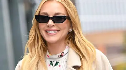 Lindsay Lohan pokazała córkę. Fani zachwyceni. "Urocza rodzinka" 