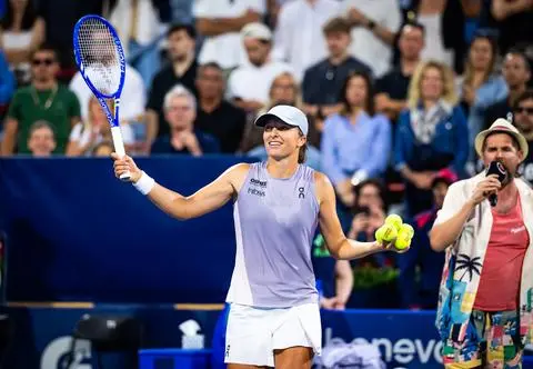 Iga Świątek na wyjątkowym meczu w Polsce. "Pokażemy tu jak najlepszy tenis"