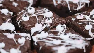 Brownie z pajęczyną 