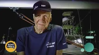 Krzysztof Baranowski po raz trzeci samotnie opływa świat. Jak wyglądają jego święta na jachcie?