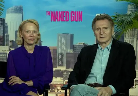Liam Neeson o Pameli Anderson: "To cudowna kobieta"