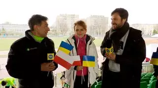 Ukraińscy sportowcy – marsz dla Ukrainy