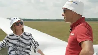 Spektakularny powrót w przestworza: Jolanta Pieńkowska i Sebastian Kawa znów razem nad chmurami
