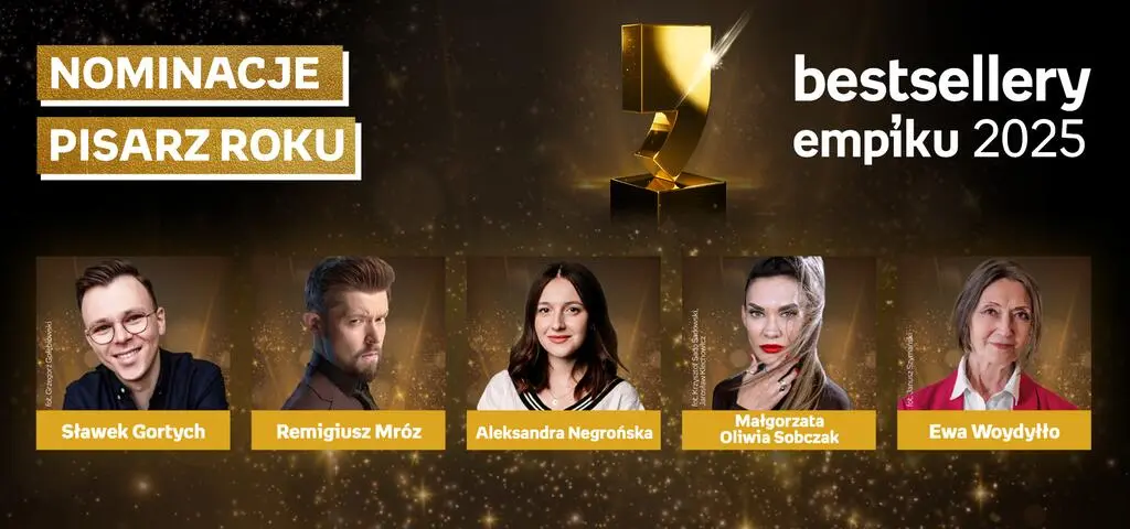 Nominacje w kategorii Pisarz Roku