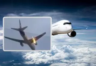 Po zderzeniu z ptakiem samolot zaczął płonąć. Pilot musiał awaryjnie lądować 
