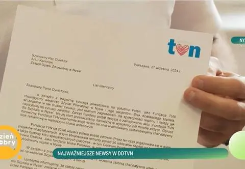Prawie 8 milionów dla szpitala w Nysie. "Cały czas można nas wspierać"