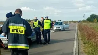 Groźny wypadek na Pomorzu. Samochód potrącił pieszych, wśród rannych 4-letnie dziecko