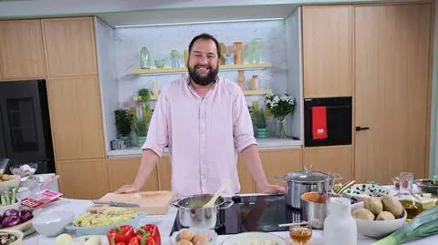 Janek Kuroń w kuchni Dzień Dobry TVN
