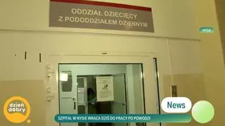 Szpital w Nysie wraca do pracy. Pomogli widzowie TVN