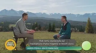 Andrzej Stękała - rok po coming oucie - napisy