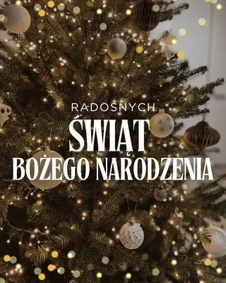 Pobierz kartkę świąteczną: choinka