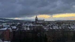 Śnieg w Nowym Targu