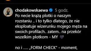 wpis Ewy Chodakowskiej