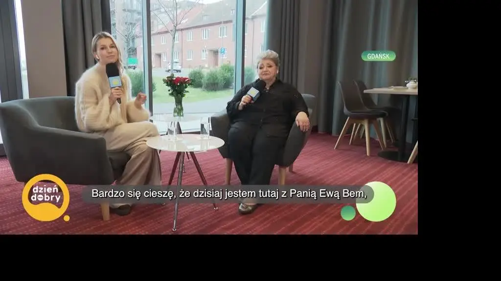 Wspaniała Ewa Bem w rozmowie tuż przed koncertem 